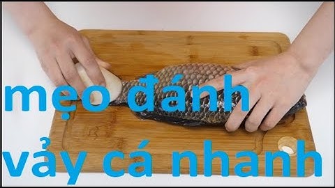Những mẹo nhỏ giúp đánh vảy cá nhanh và an toàn, không biết là tiếc hùi hụi