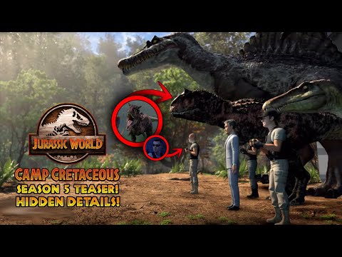 OFFICIAL TRAILER BREAKDOWN! | SEASON 5 CAMP CRETACEOUS - Jurassic World