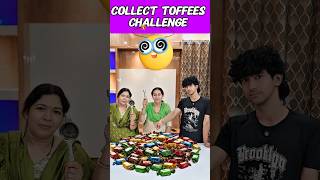 Collect Toffee Challenge 😂 #shortsfeed #waitforend 🤣