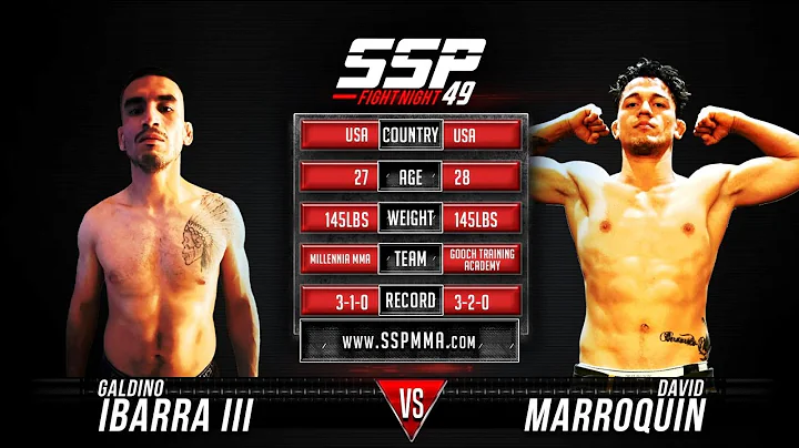 Galdino Ibarra vs David Marroquin - SSP 49