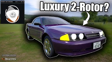 I Made a 2-Rotor JDM Luxury Car! | Automation Game, ATG Engine Sim, & BeamNG.drive