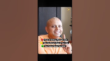 Stop Relaxing, Start Driving Your Life | Gaur Gopal Das #lifelessons #motivation #shorts #focus