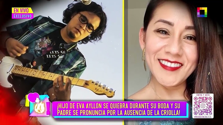 Amor y Fuego - JUN12-HIJO DE EVA AYLLÓN, SE QUIEBRA DURANTE SU BODA Y SU PADRE SE PRONUNCIA | Willax