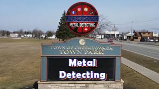 Quick New York Park & Tot Lot metal detecting session today