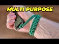 Multi-Use Lanyard / Bracelet HACK – Mad Max Style Paracord Survival Bracelet #survivalskills