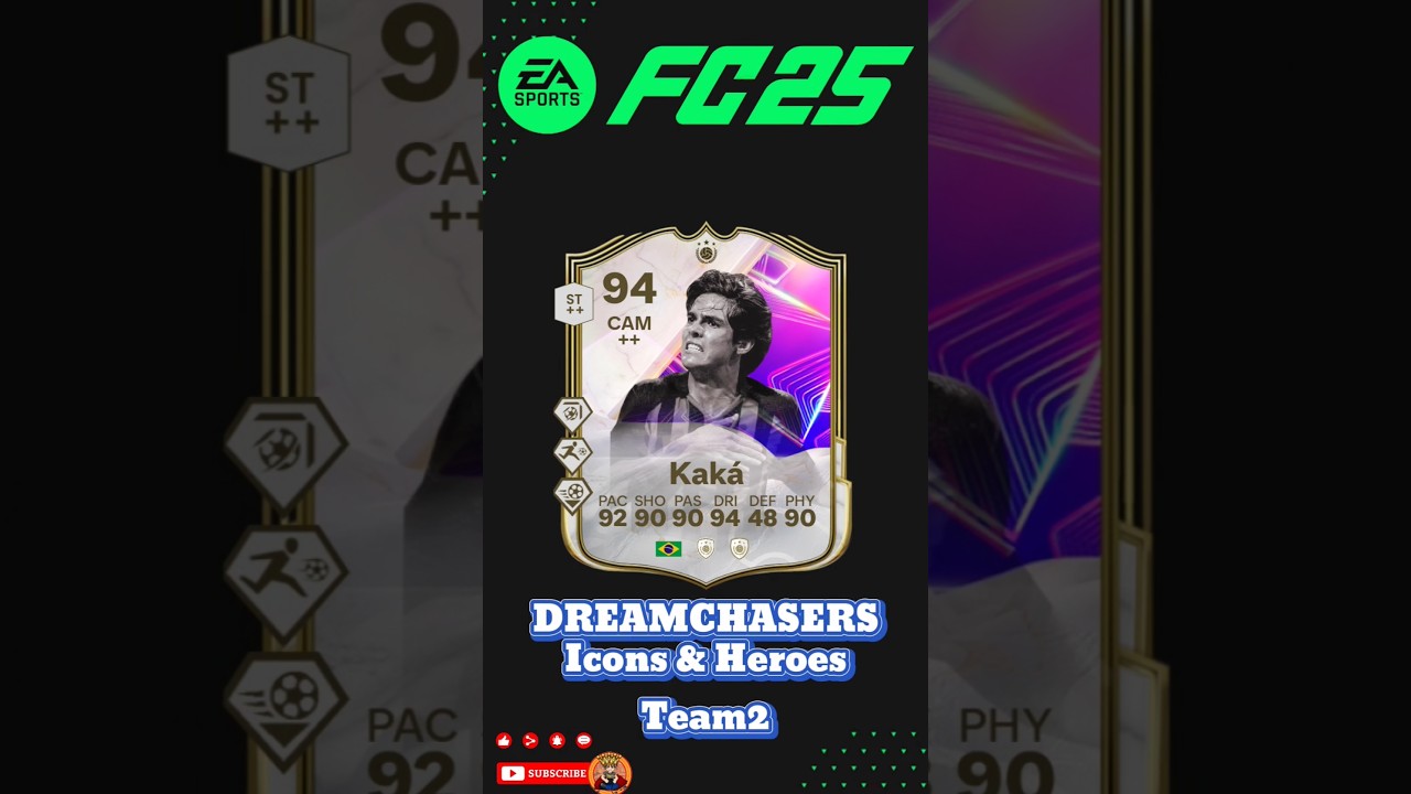 FC 25 DREAMCHASERS ICONS AND HEROES (TEAM 2) 🔥👀 