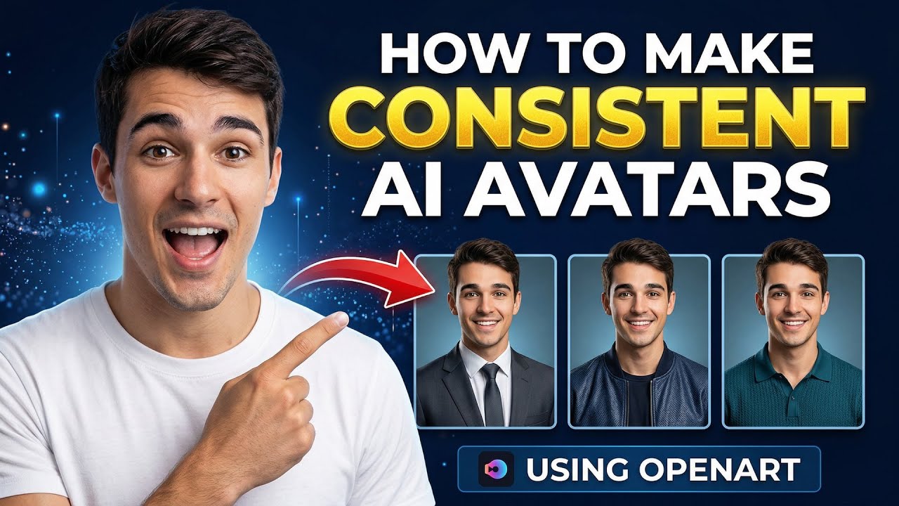 How to Make Consistent AI Avatar Using OpenArt - YouTube