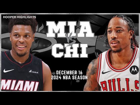 Miami Heat vs Chicago Bulls Full Game Highlights | Dec 16 | 2024 NBA Season
