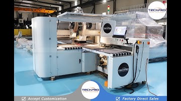 TechPro 6-sided Drilling Cnc Nesting CNC Machine With ATC Spindle Cabinet Machining Center