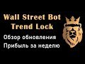 Форекс #7 Wall Street Bot Trend Lock обзор + прибыль за неделю