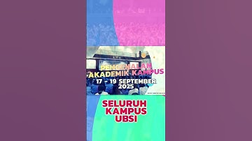 🎉 [TEASER] ORMIK UBSI 2025 – OUR BEST FUTURE 🎉