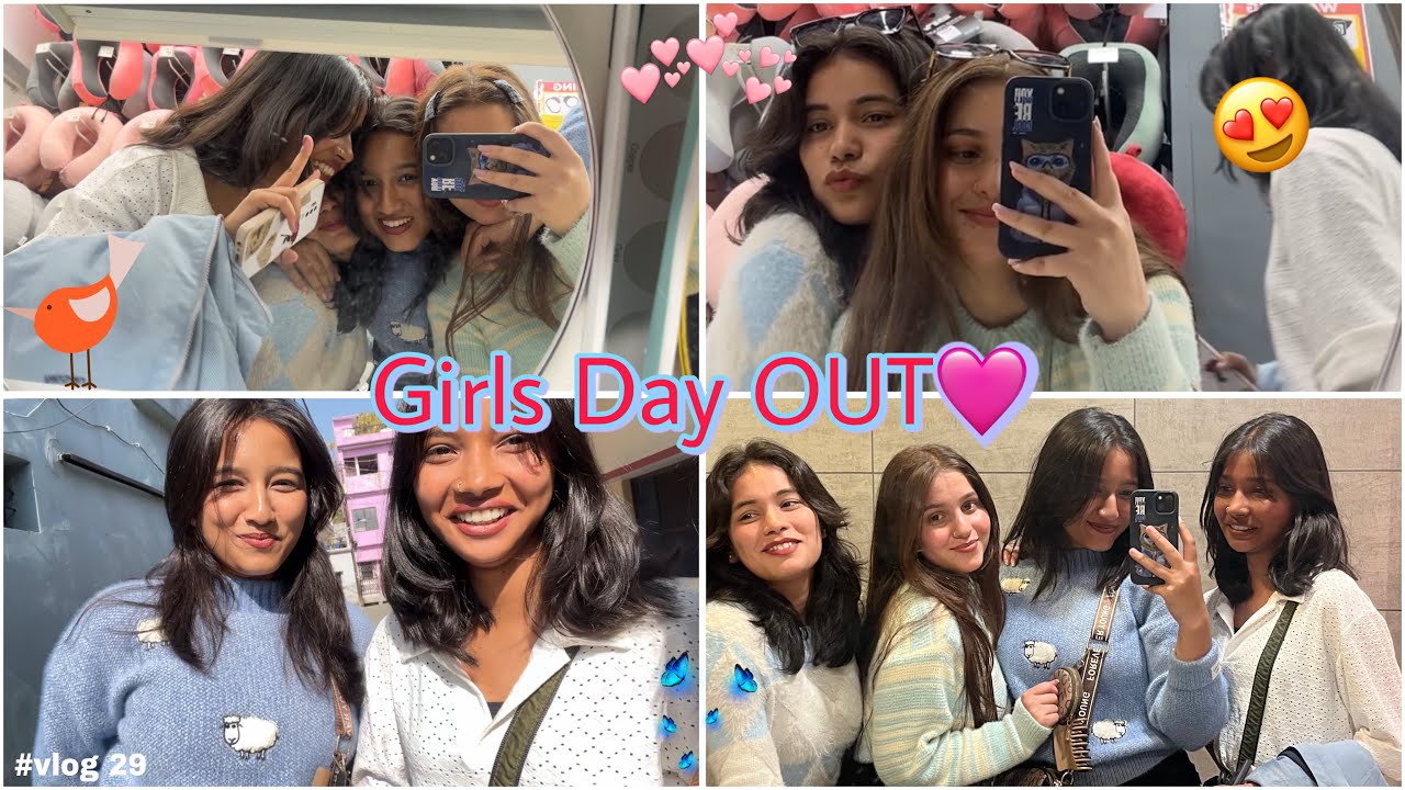 Girls Day OUT🩷👯‍♀️ | #vlog29 - YouTube
