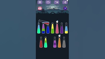 Water Sort Puzzle Game - Level 185