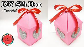 Beautiful DIY Gift Box for Mini Gifts(Tutorial)- Crafting Colors