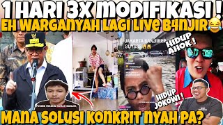 Download Lagu 1 HARI 3X MODIVIKASI CUACA ! EH WARG4 JAKARTA NYAH LAGI LIVE B4NJ1R SAMBIL TERIAK HIDUP JOKOWI WKWK MP3