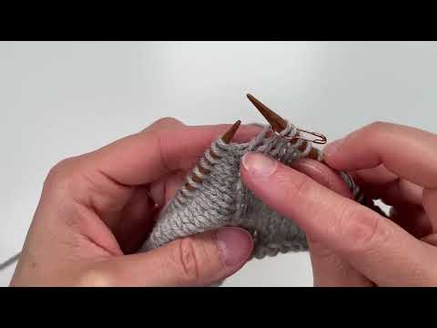 Increase: m1r & m1l (knitwise & purlwise)