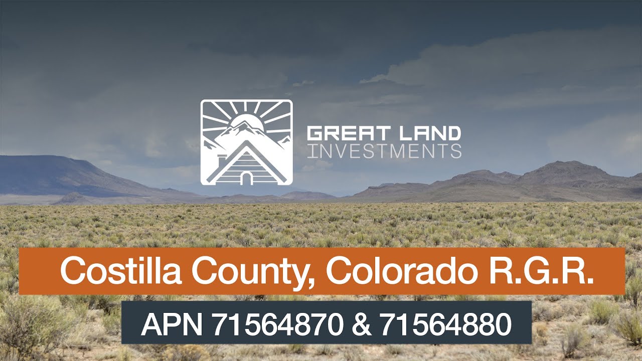 Two 5 acre adjoining lots in Rio Grande Ranches, Costilla County