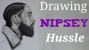 Drawing Nipsey Hussle - TRIBUTE TO NIPSEY HUSSLE - Nipsey Hussle