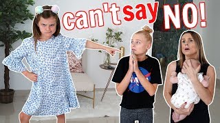 7 YR OLD SISTER CONTROLS OUR DAY! **Parents can't say NO!**
