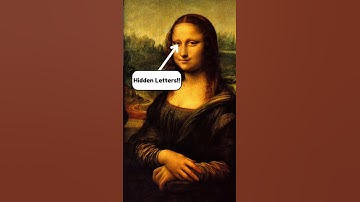 The Secret Code Hidden in the Mona Lisa’s Eyes! #didyouknow #historyfacts