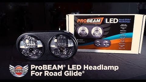 ProBEAM LED Headlights for 2013-Earlier Harley Davidson Road Glide Motorcycles