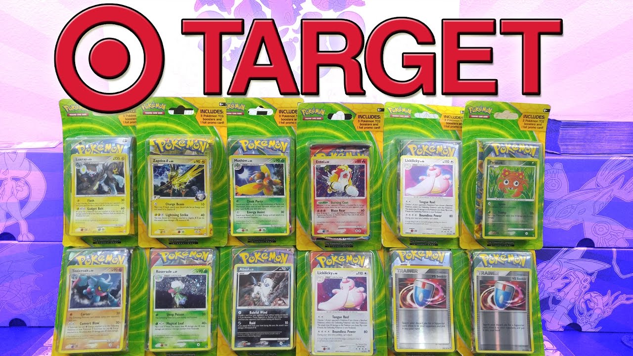 Opening A Booster Box Of Target Pokemon Cards