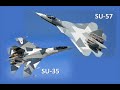 СУ-57 ПРОТИВ СУ-35. Воздушный бой /SU-57 VS SU-35. Air battle.