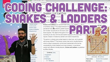 Coding Challenge #91: Snakes & Ladders - Part 2