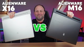Alienware x16 vs m16 - is the X series worth the premium?