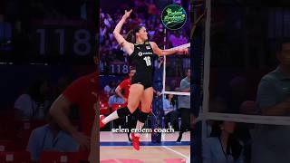 zehra basketball🏀 Queen #sports #volleyballworld selen erdem coach #volleyball