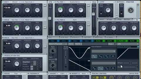 Massive Tutorial - Dubstep lead - Distorted Sand Monster Synth! How to make this sound in NI Massive