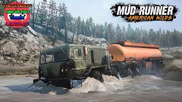 SpinTires MudRunner: AMERICAN WILDS! - ALL 11 CHALLENGES!! - Longplay