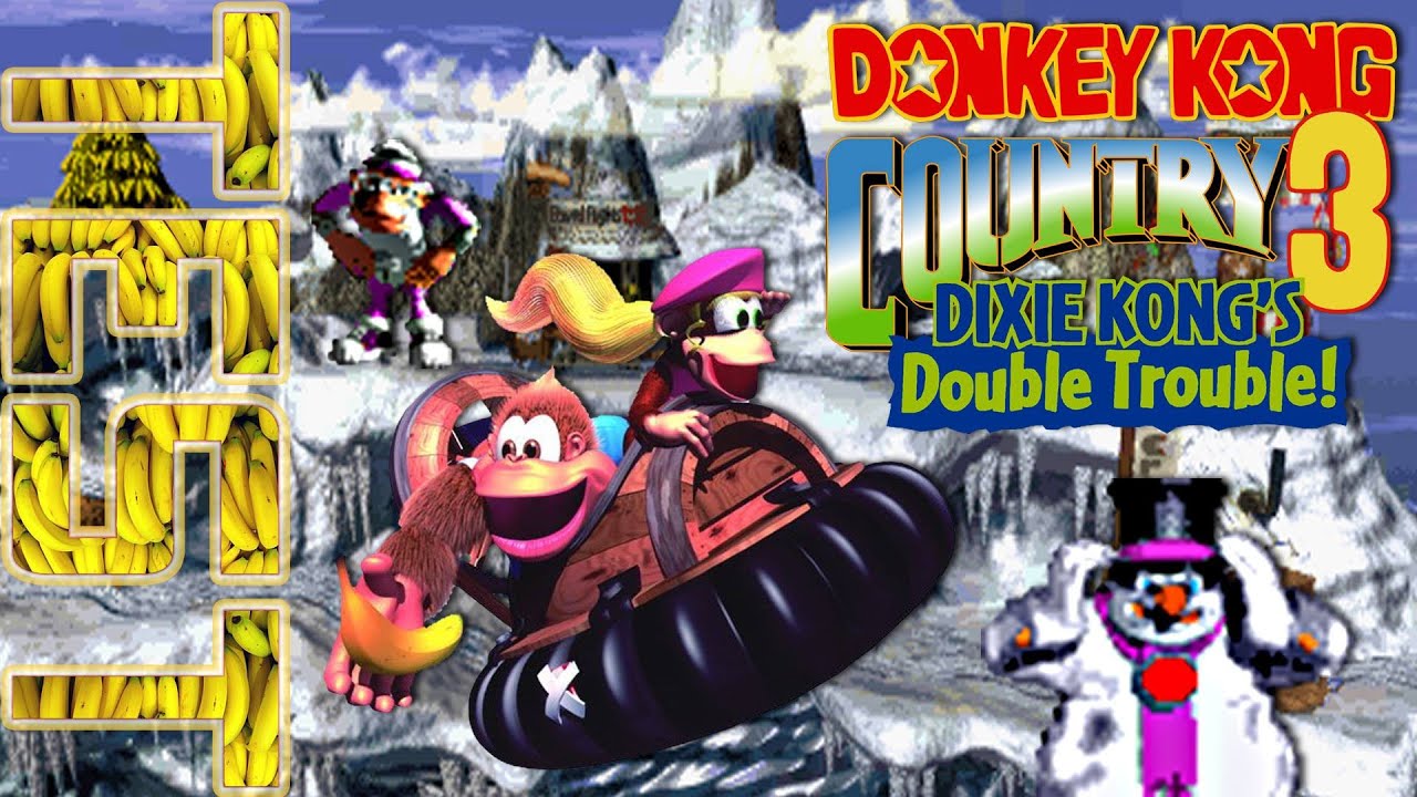 [Test Super Nintendo] Donkey Kong Country 3 : Dixie Kong's Double