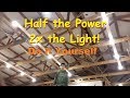 DIY Garage Shop LED lighting on the super cheap DIY Garage Shop LED lighting on the super cheap