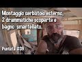 Riparazione camper: Montaggio serbatoio esterno, 2 drammatiche scoperte e bagno smantellato. P39-G50