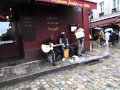Paris)уличные певцы,офигенно поют)