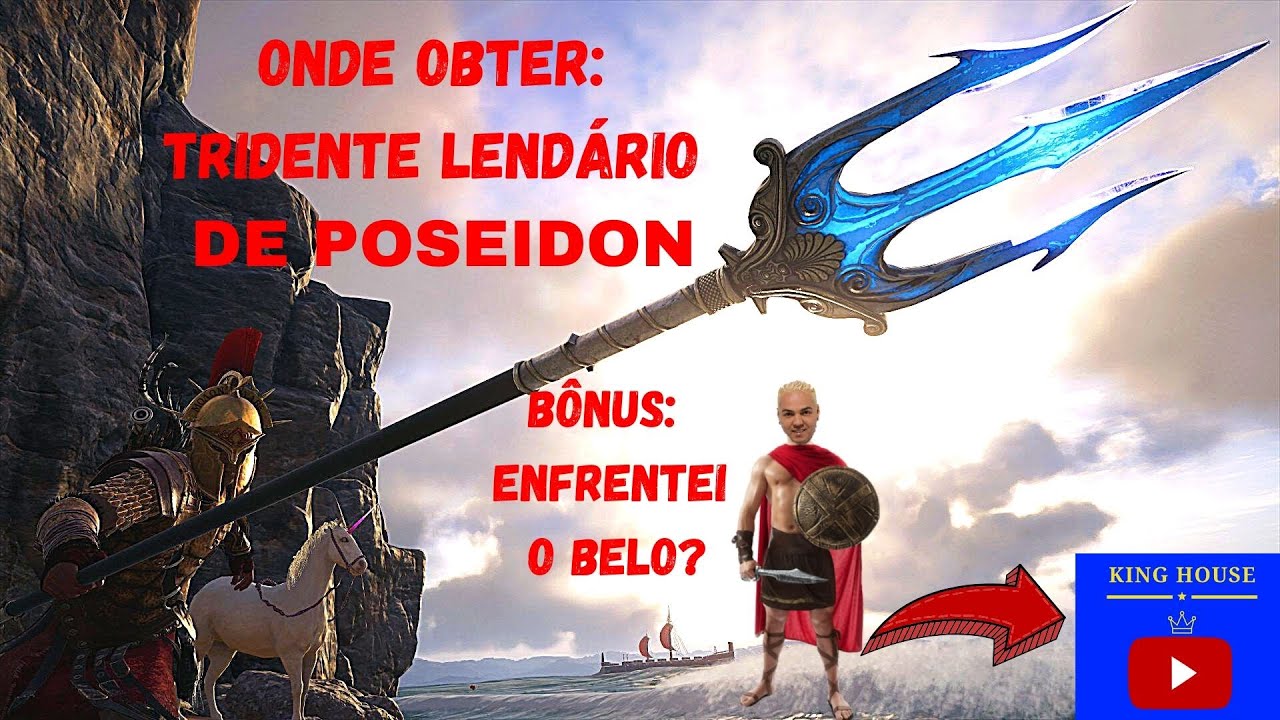 Como Conseguir O Lend Rio Tridente De Poseidon B Nus Enfrentei O Belo