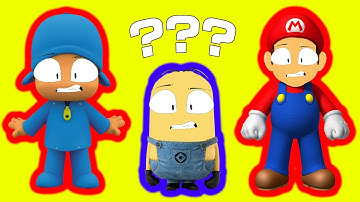 Pocoyo, Minion & Mario Monster How Should I Feel Sound Variation