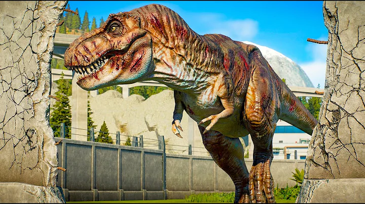 Jurassic World Evolution 3   DINOSAURS BREAK OUT AND FIGHT