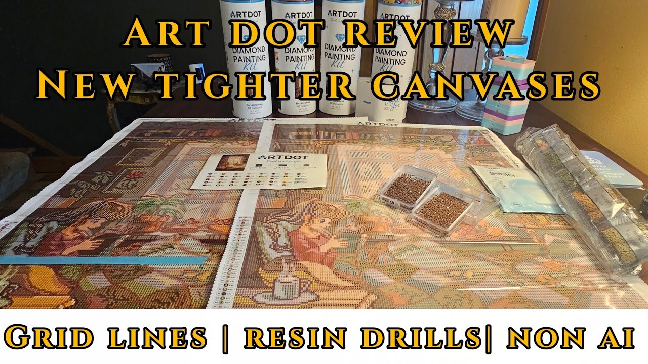 ArtDot Upgrade Review ✨ New Tighter Canvas vs Original | Cozy Reading & Licensed Artists Unboxing