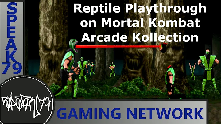 Reptile Playthrough Mortal Kombat Arcade Kollection