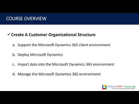 Become An Expert At Microsoft Dynamics 365 Online Deployment - learn Microsoft Dynamics 365