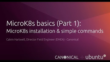 MicroK8s basics: MicroK8s installation & simple commands