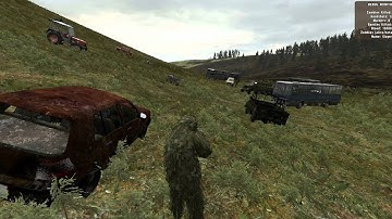 DayZ Hacked Camp With Wall of Flame