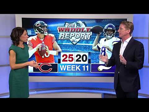 Waddle's World: Bears beat Vikings, 25-20