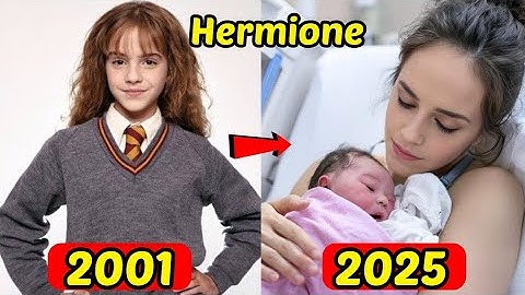 Harry Potter (2001-2025) -Then Vs Now | Real Names & Ages