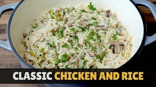 Old Fashioned Chicken & Rice Recipe | Easy One-Pot Comfort Food