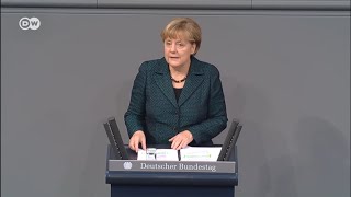 Ангела Меркель о конфликте на Украине и бюджете