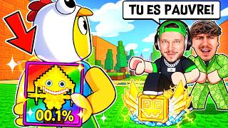 J'ai fait semblant d'être un Débutant dans KICK A LUCKY B...