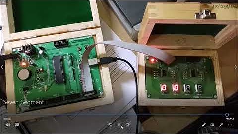 Expt 3: Downloading and  Execution of Seven segment display interfacing with 8051 program